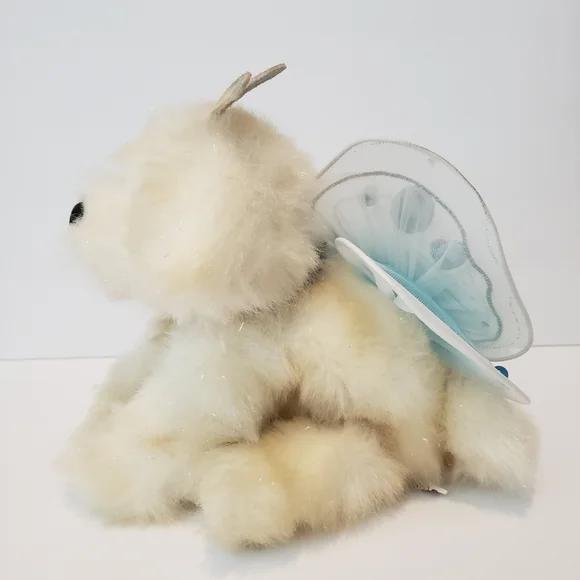 Vintage Aurora Puppillons Puppy Dog Butterfly Wings Stuffed Animal Plush 2002 - Picture 6 of 14